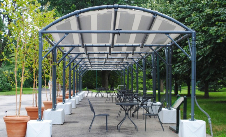Pvilion Solar Canopies at The New York Botanical Garden